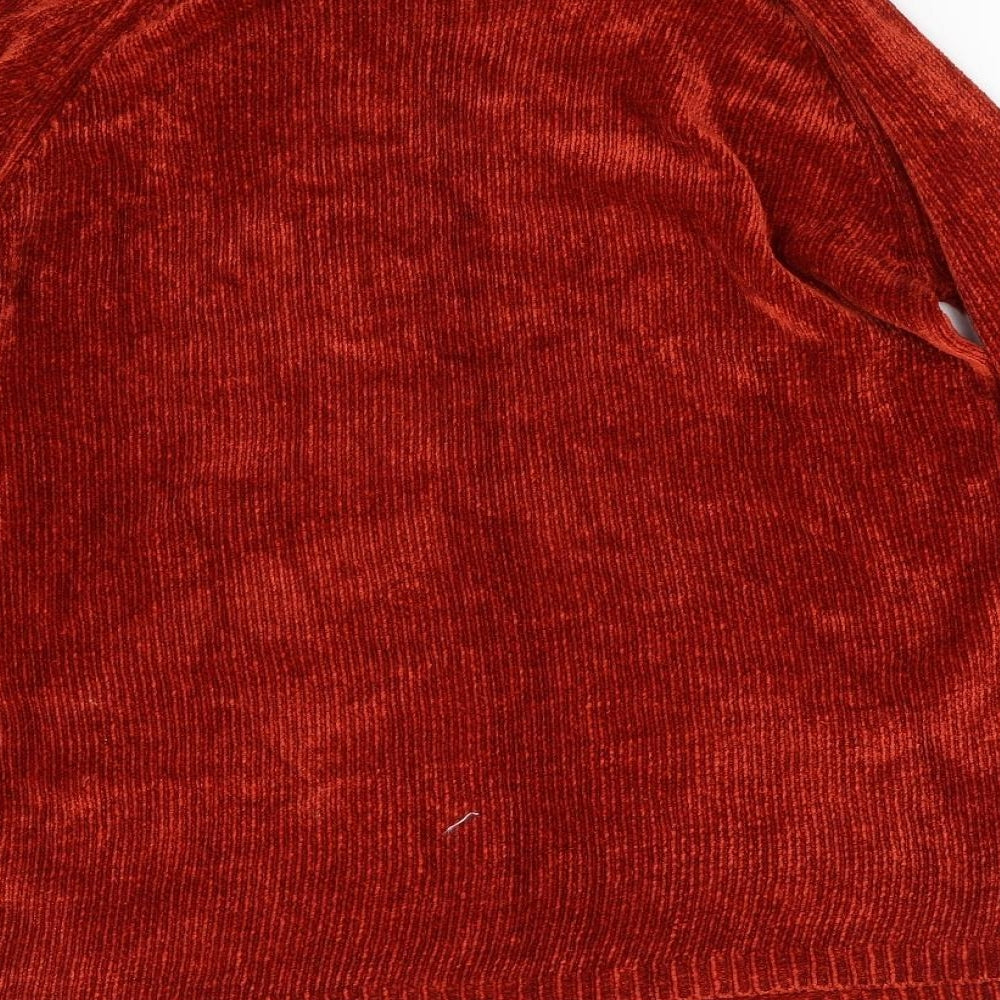 Marks and Spencer Womens Orange   Pullover Jumper Size 10