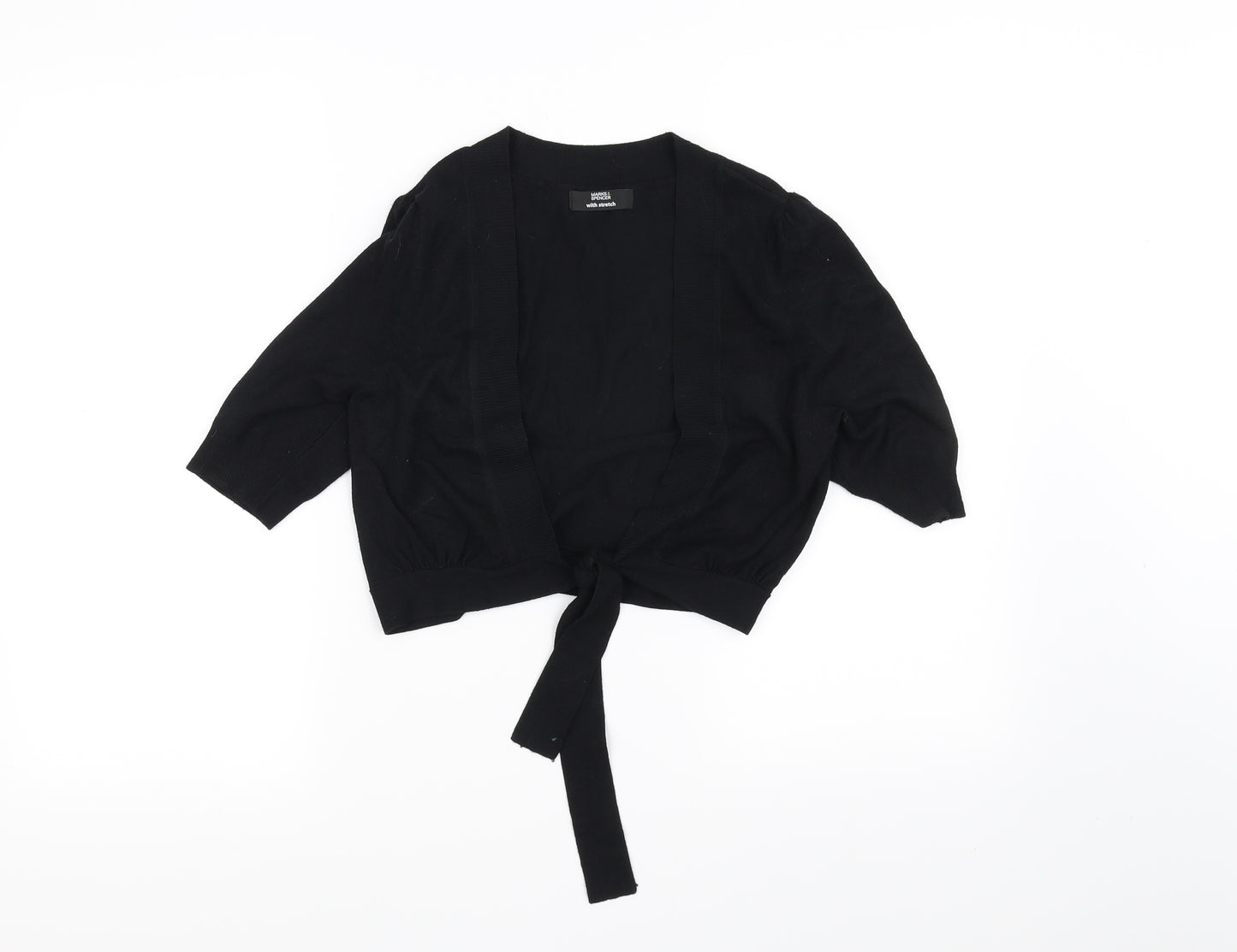 Marks and Spencer Womens Black   Basic Blouse Size 8