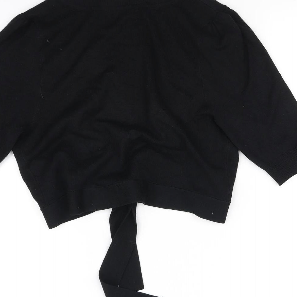 Marks and Spencer Womens Black   Basic Blouse Size 8