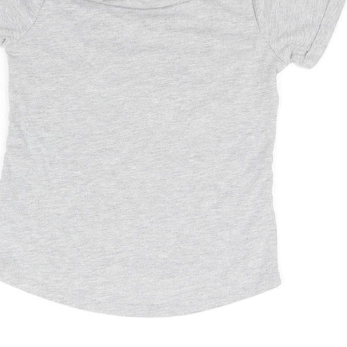 I Love Girlswear Girls Grey   Basic T-Shirt Size 8 Years