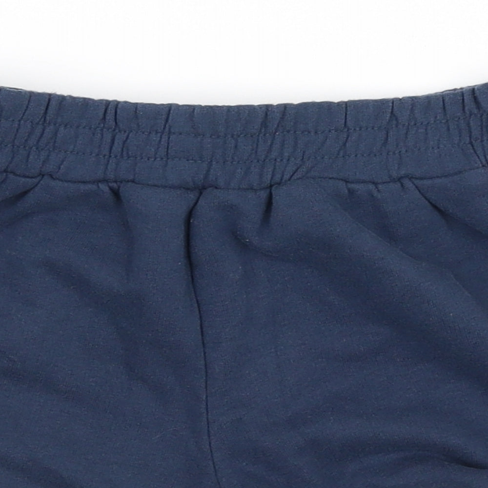 ellesse Girls Blue   Cut-Off Shorts Size 6-7 Years