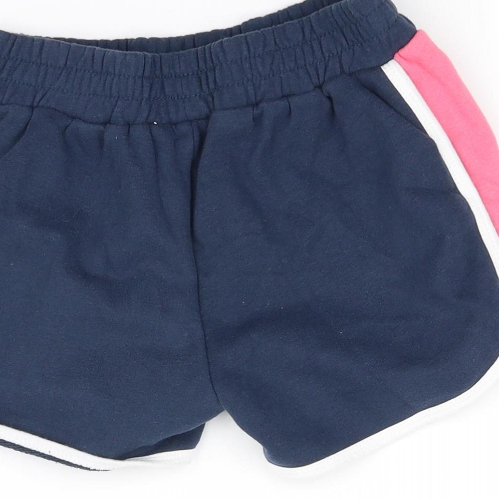 ellesse Girls Blue   Cut-Off Shorts Size 6-7 Years