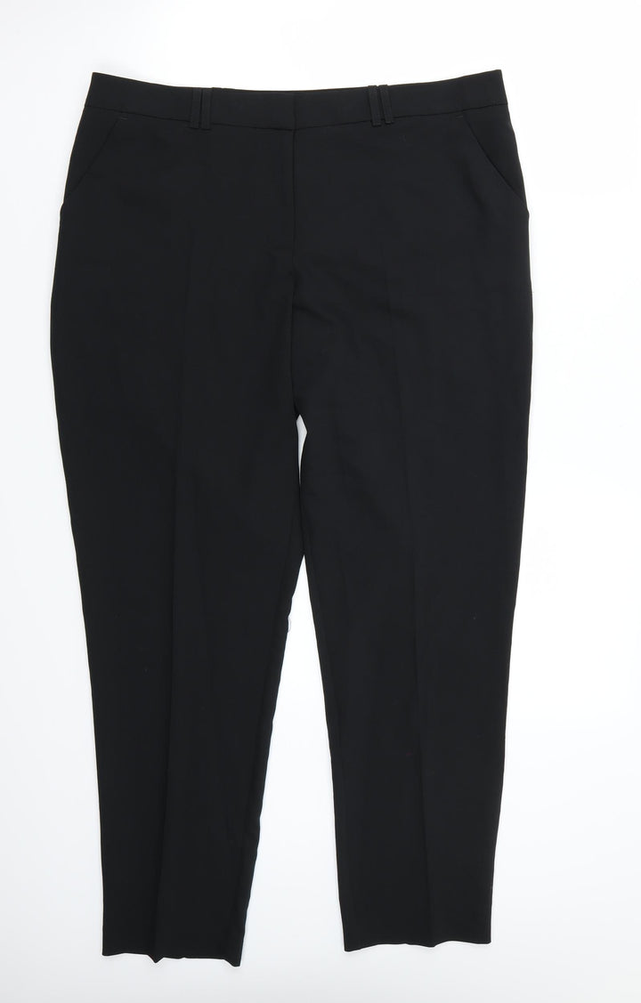 Dorothy Perkins Womens Black   Trousers  Size 14 L30 in