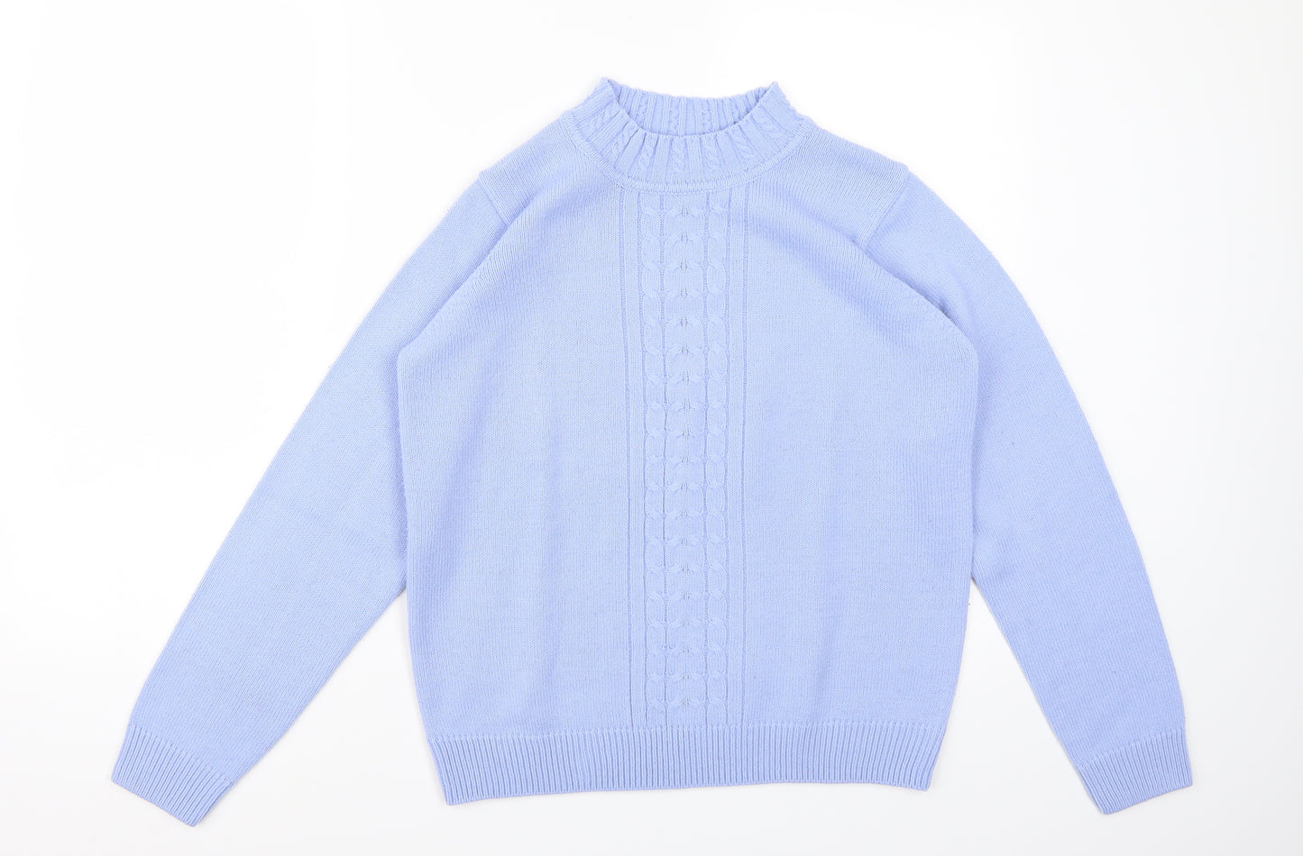Isle Womens Purple   Pullover Jumper Size S