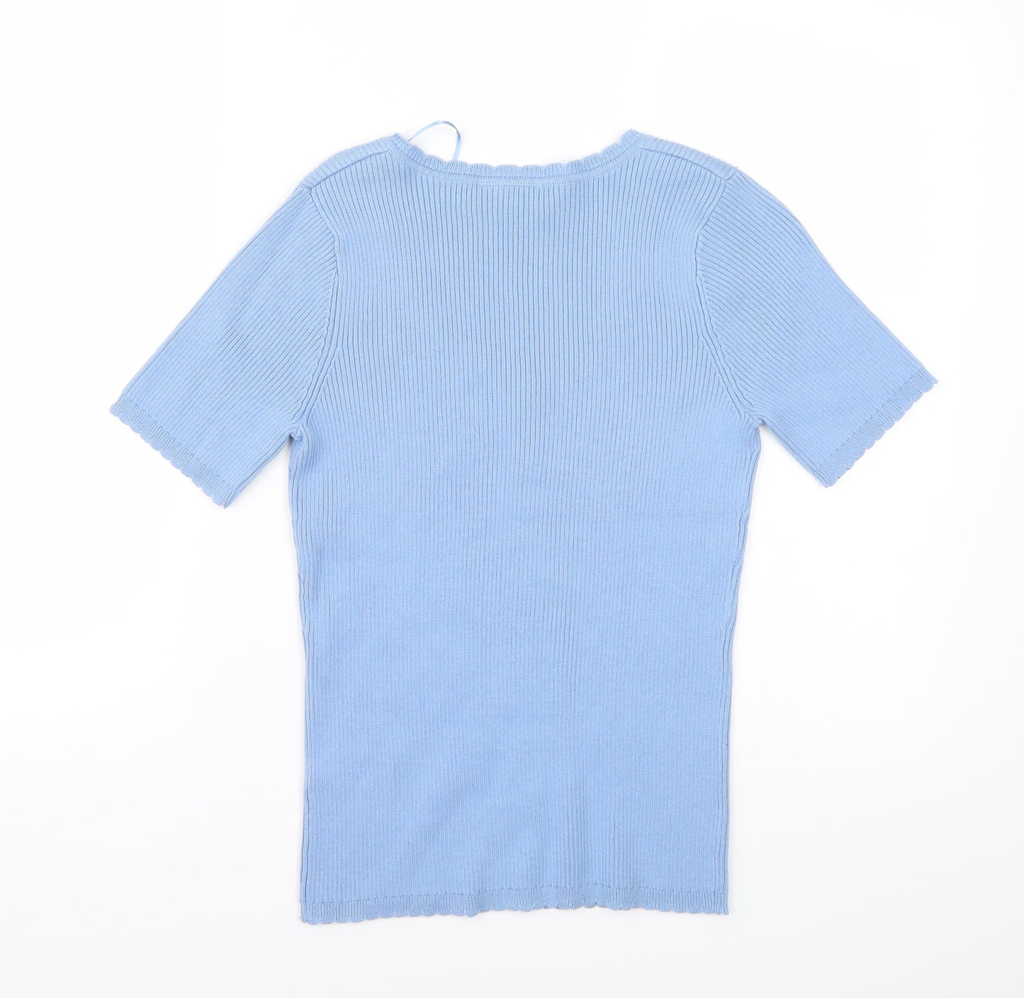 BHS Womens Blue   Basic T-Shirt Size 12