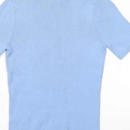 BHS Womens Blue   Basic T-Shirt Size 12