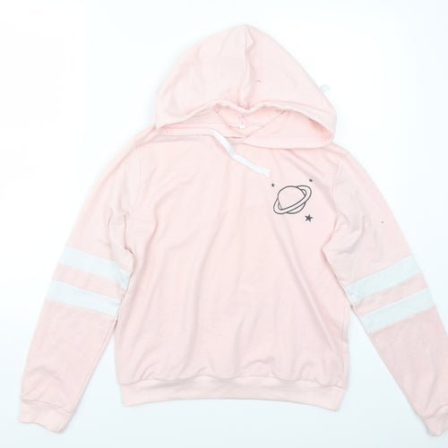 Preworn Womens Pink   Pullover Hoodie Size S