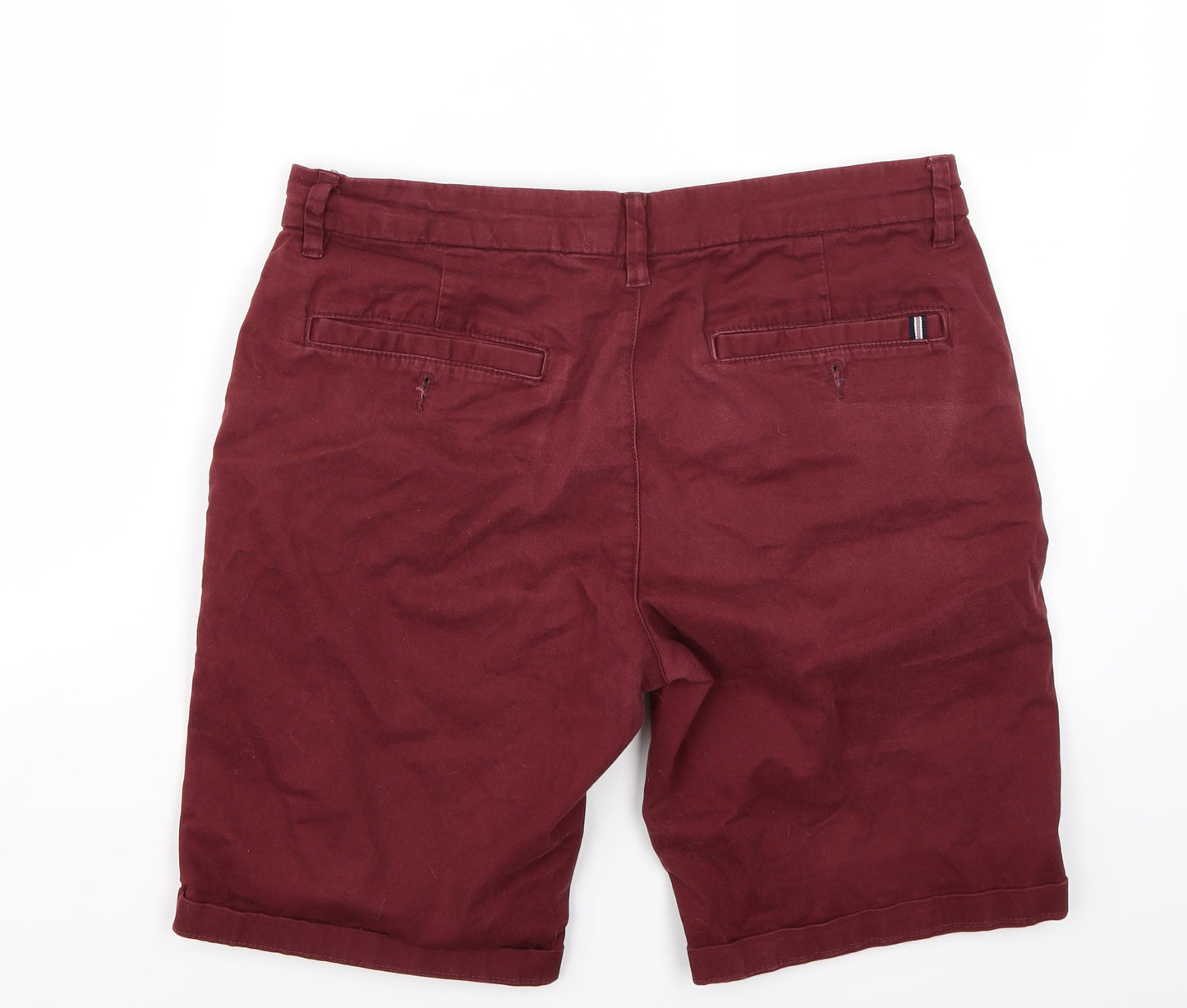 F&F Mens Purple   Chino Shorts Size 34