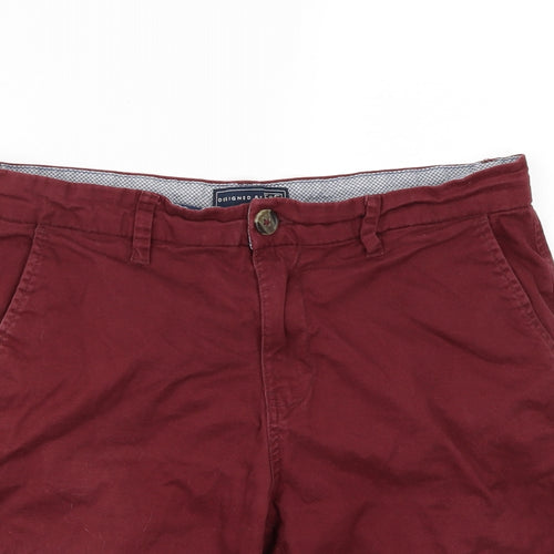 F&F Mens Purple   Chino Shorts Size 34
