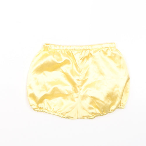 Preworn Boys Yellow   Cropped Trousers Size 12-18 Months