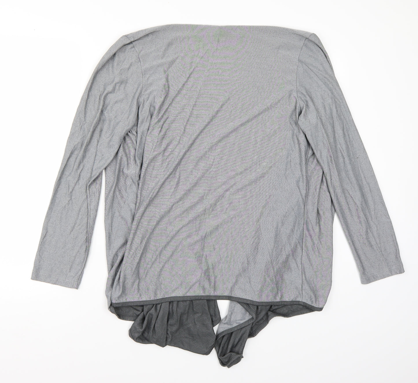 Marks and Spencer Womens Grey   Cardigan Jumper Size 16