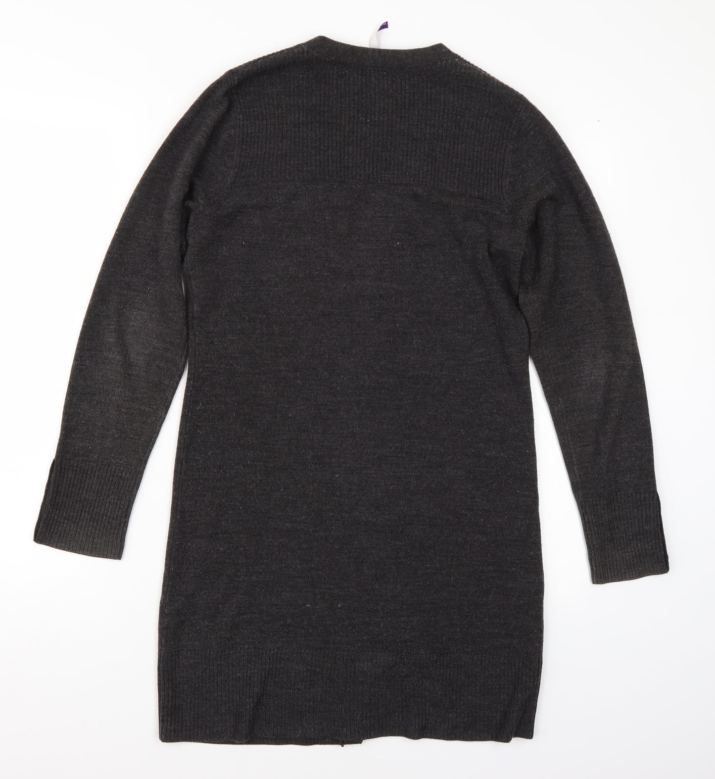 BHS Womens Grey   Cardigan Jumper Size 10