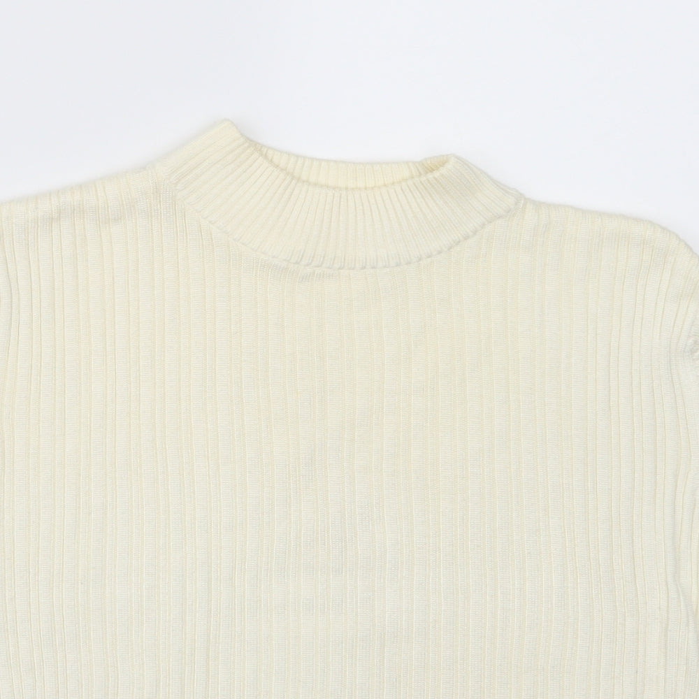 Richards Womens White   Basic T-Shirt Size M