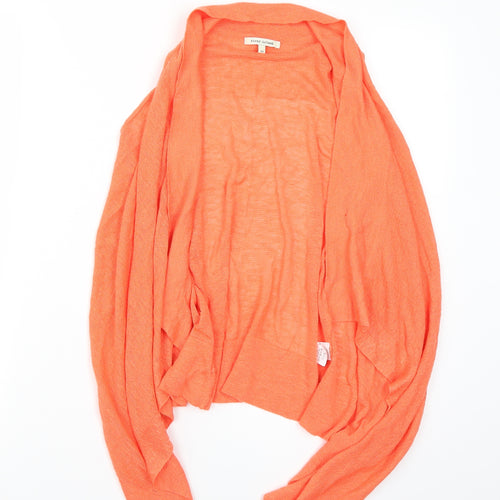 Riverisland Womens Orange   Cardigan Jumper Size 10