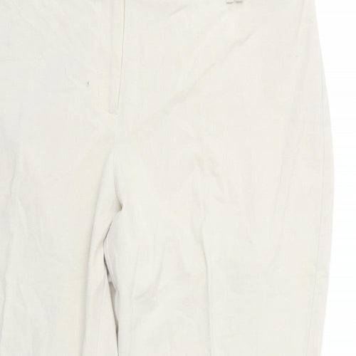 Marks and Spencer Womens Beige   Trousers  Size 18 L26 in