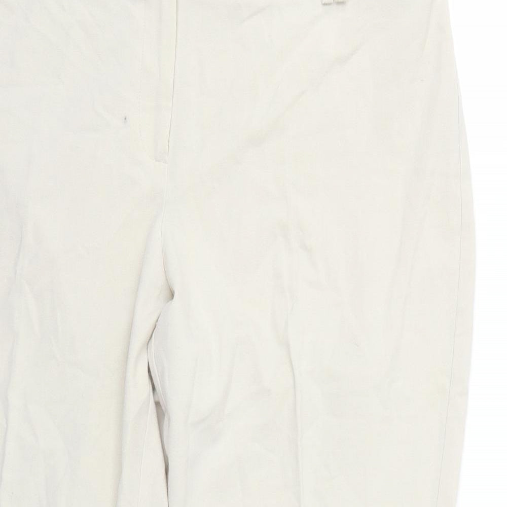 Marks and Spencer Womens Beige   Trousers  Size 18 L26 in