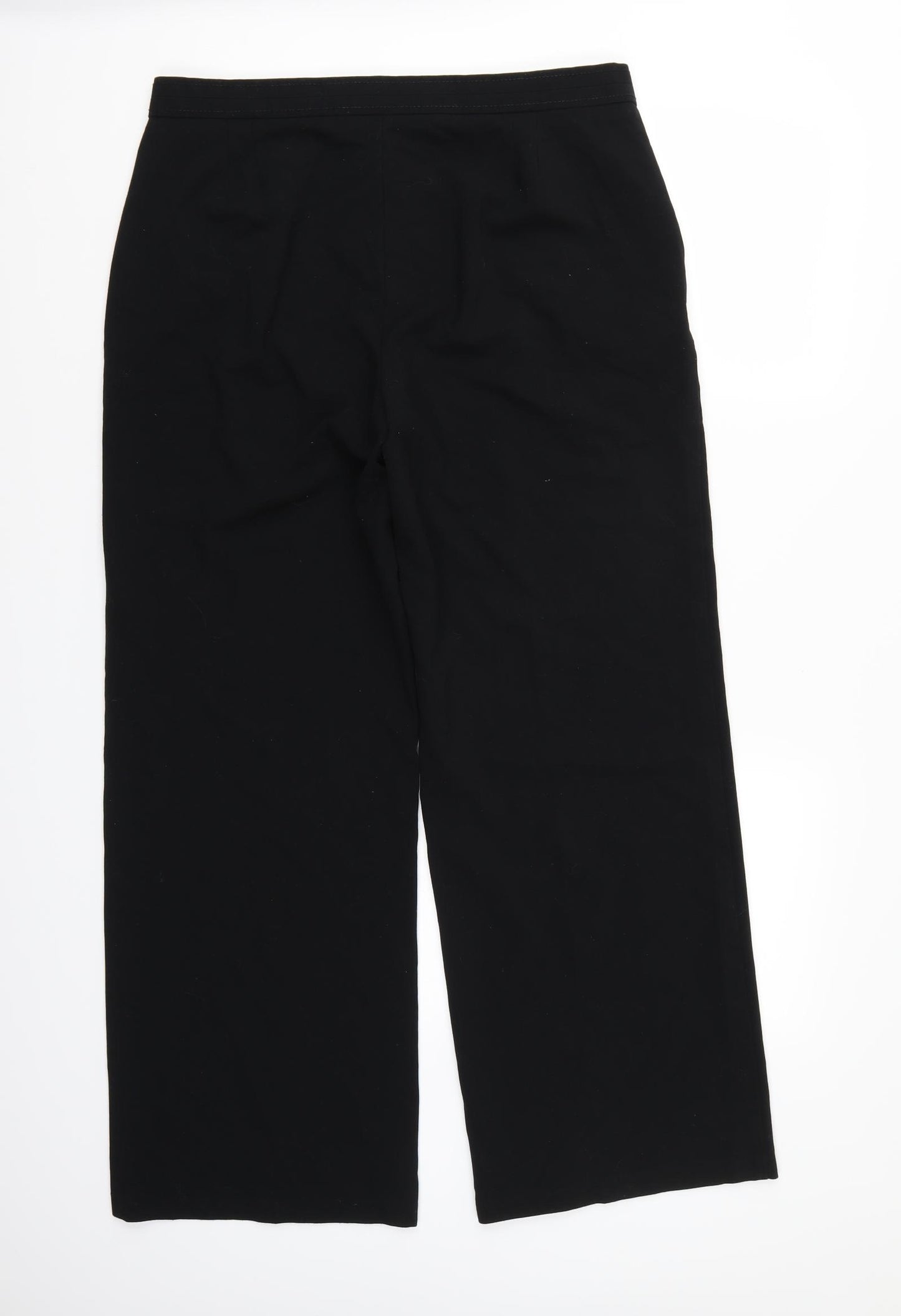 Marks and Spencer Womens Black   Trousers  Size 14 L30 in
