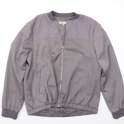 Nutmeg Womens Grey   Jacket Coat Size 14