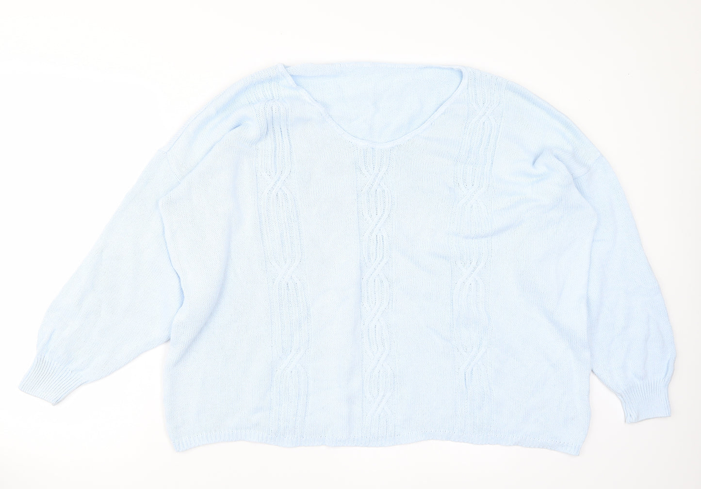 Preworn Womens Blue   Pullover Jumper Size 18