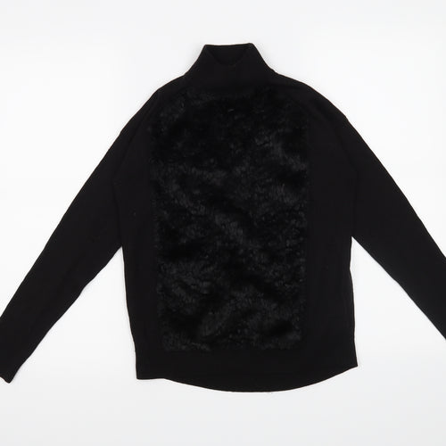 H&M Womens Black   Pullover Jumper Size 4