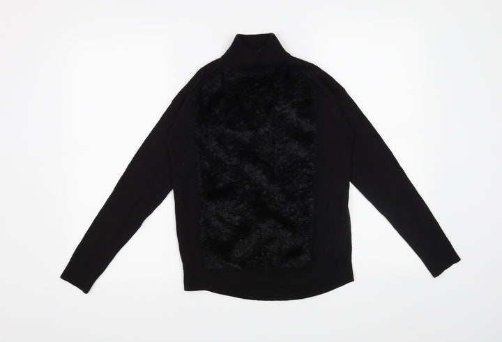 H&M Womens Black   Pullover Jumper Size 4