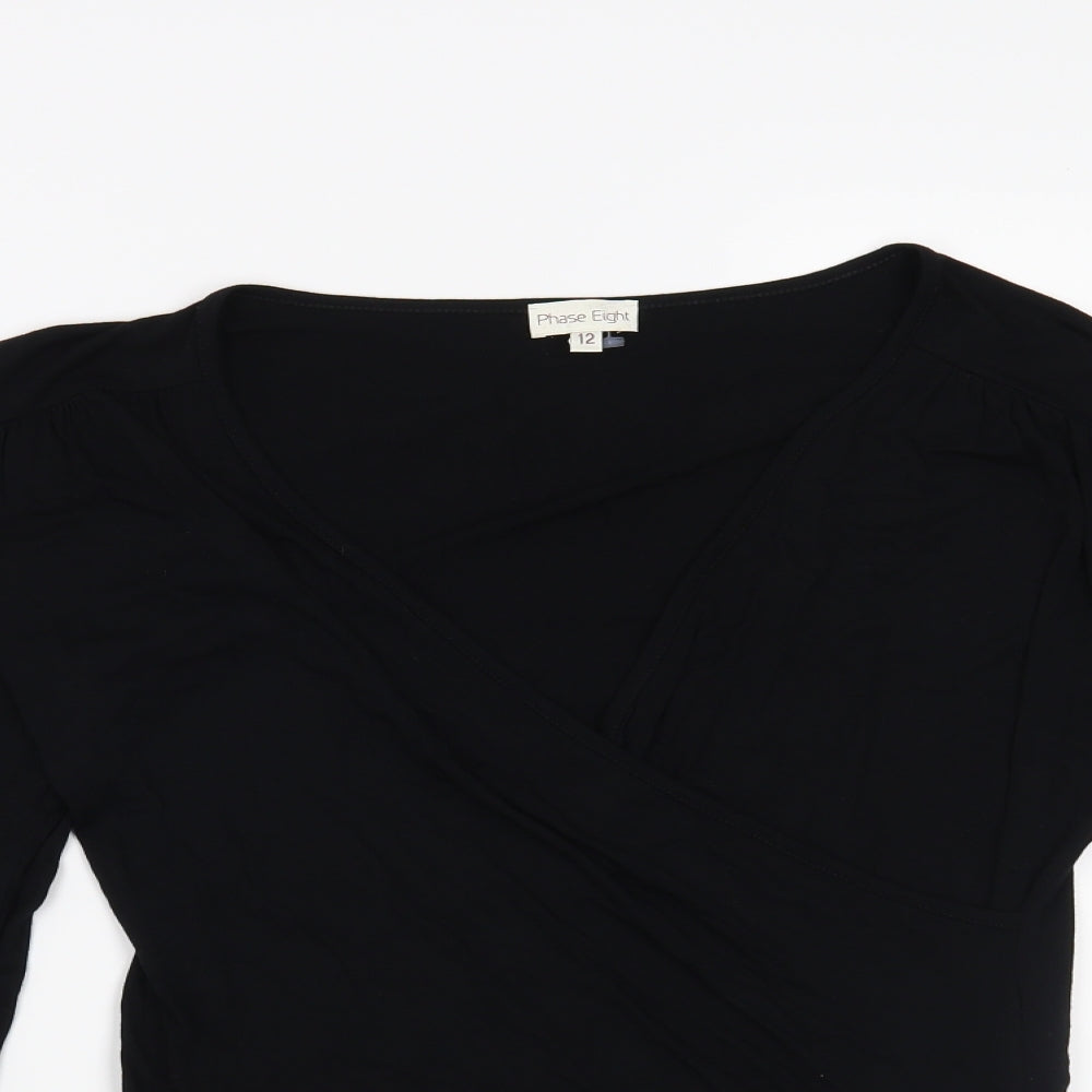 Phase Eight Womens Black   Basic Blouse Size 12