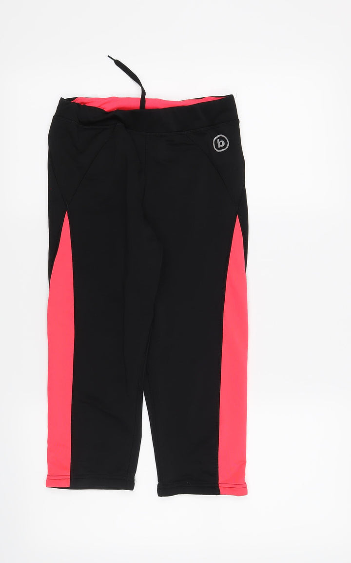 Benger Womens Black   Capri Leggings Size S L18 in