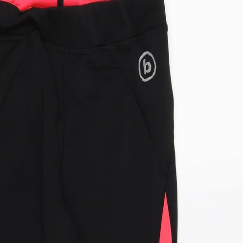 Benger Womens Black   Capri Leggings Size S L18 in