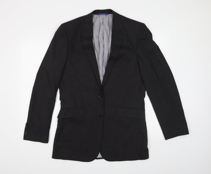 Burton Mens Grey   Jacket Suit Jacket Size 38