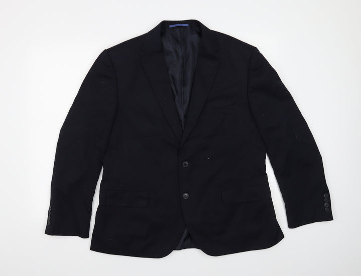 Marks and Spencer Mens Blue   Jacket Suit Jacket Size 42