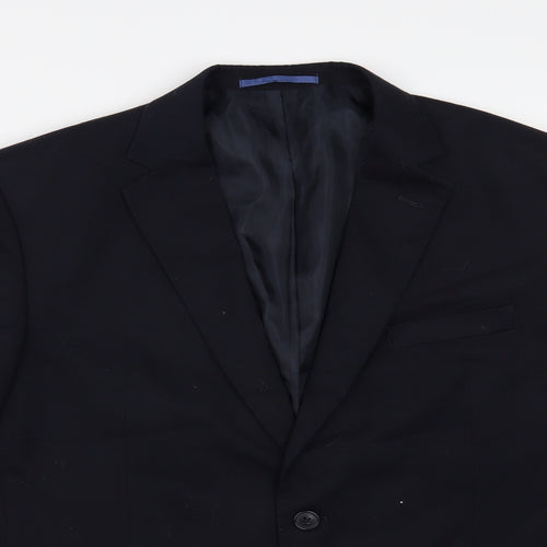 Marks and Spencer Mens Blue   Jacket Suit Jacket Size 42