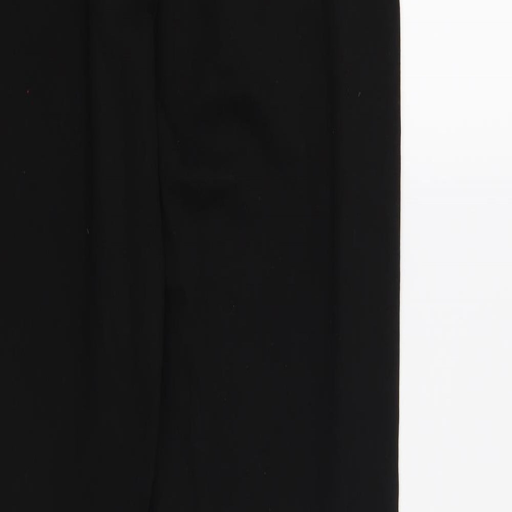 TU Womens Black   Trousers  Size 10 L30 in