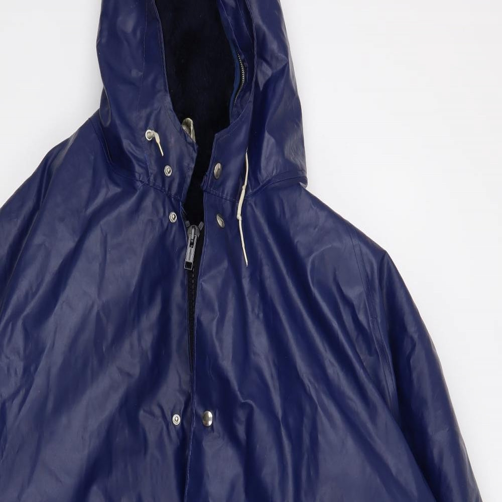Spring Grove Mens Blue   Overcoat Coat Size XL
