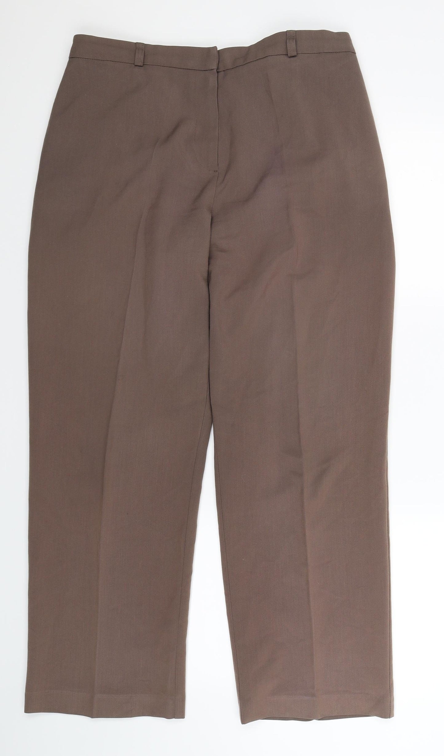 Essential Collection Womens Grey   Trousers  Size 16 L30 in
