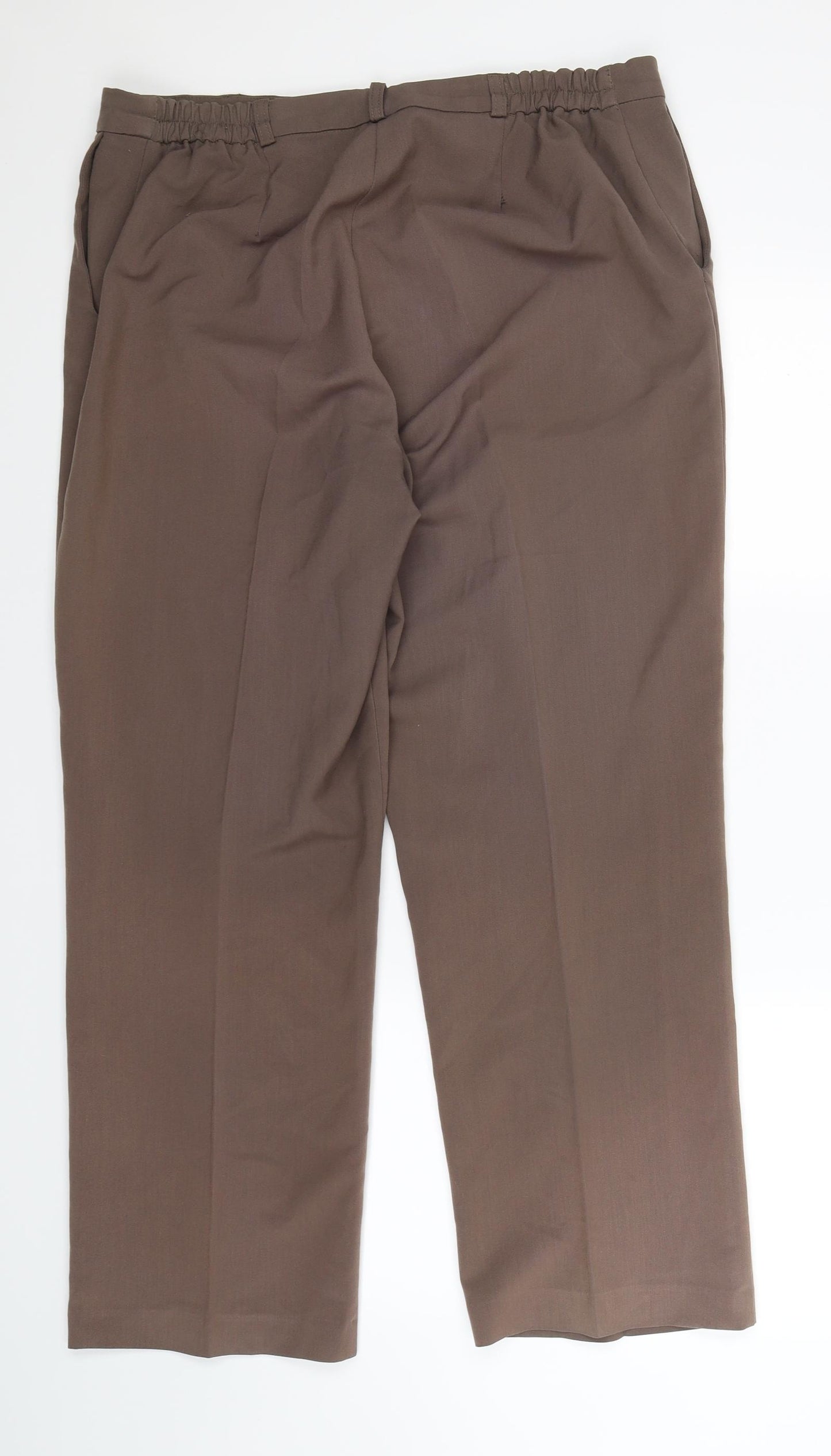 Essential Collection Womens Grey   Trousers  Size 16 L30 in