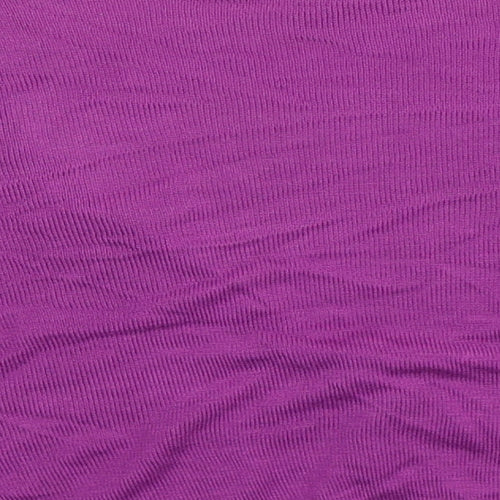 Eleganze Womens Purple  Knit Cardigan Jumper Size XL