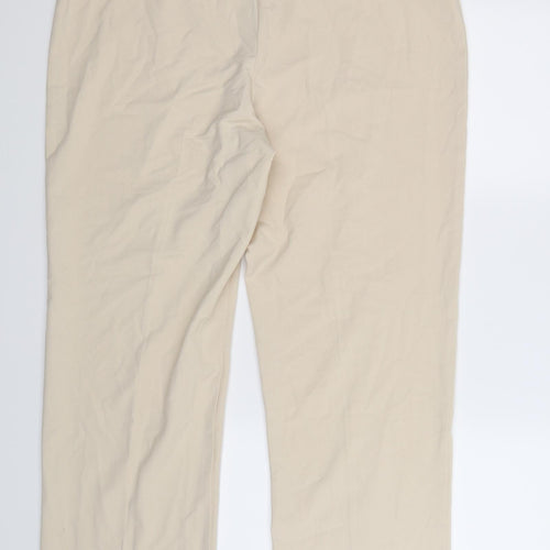Isle Womens Beige   Trousers  Size 18 L28 in