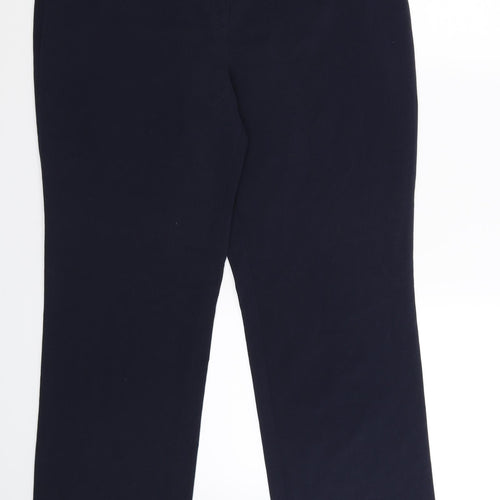 Marks and Spencer Womens Blue   Trousers  Size 14 L31 in