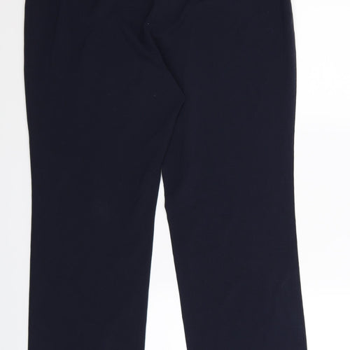 Marks and Spencer Womens Blue   Trousers  Size 14 L31 in