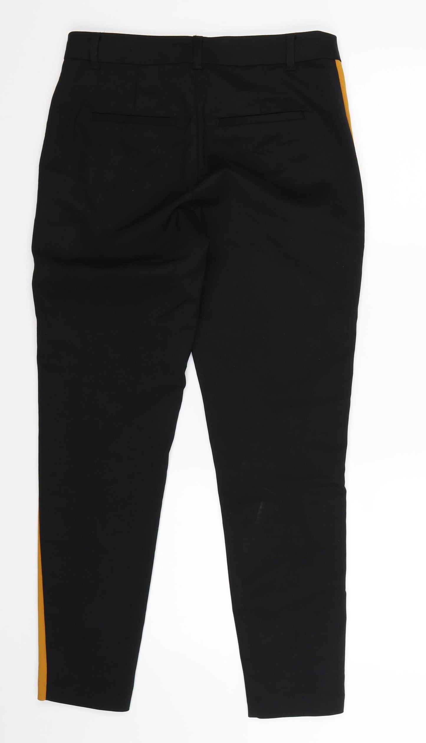 VERO MODA Womens Black Striped  Trousers  Size S L27 in