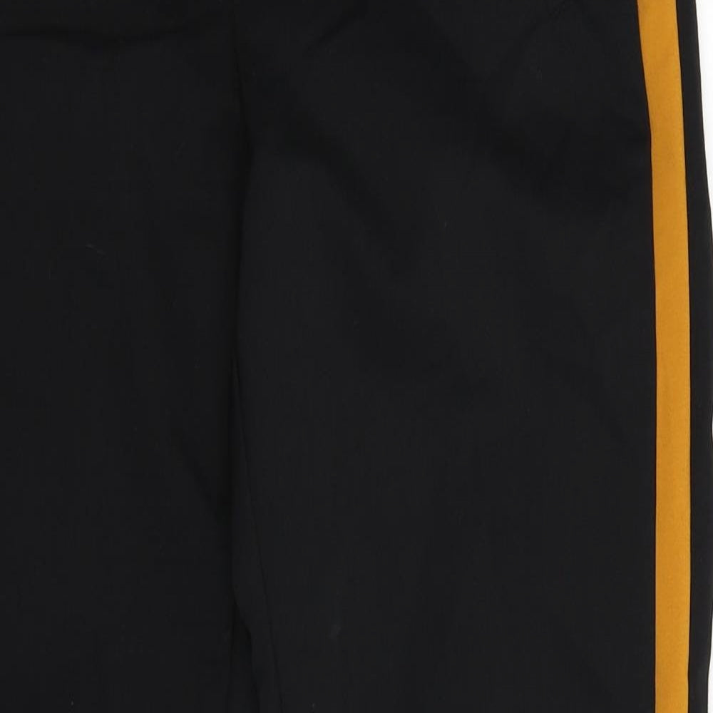 VERO MODA Womens Black Striped  Trousers  Size S L27 in