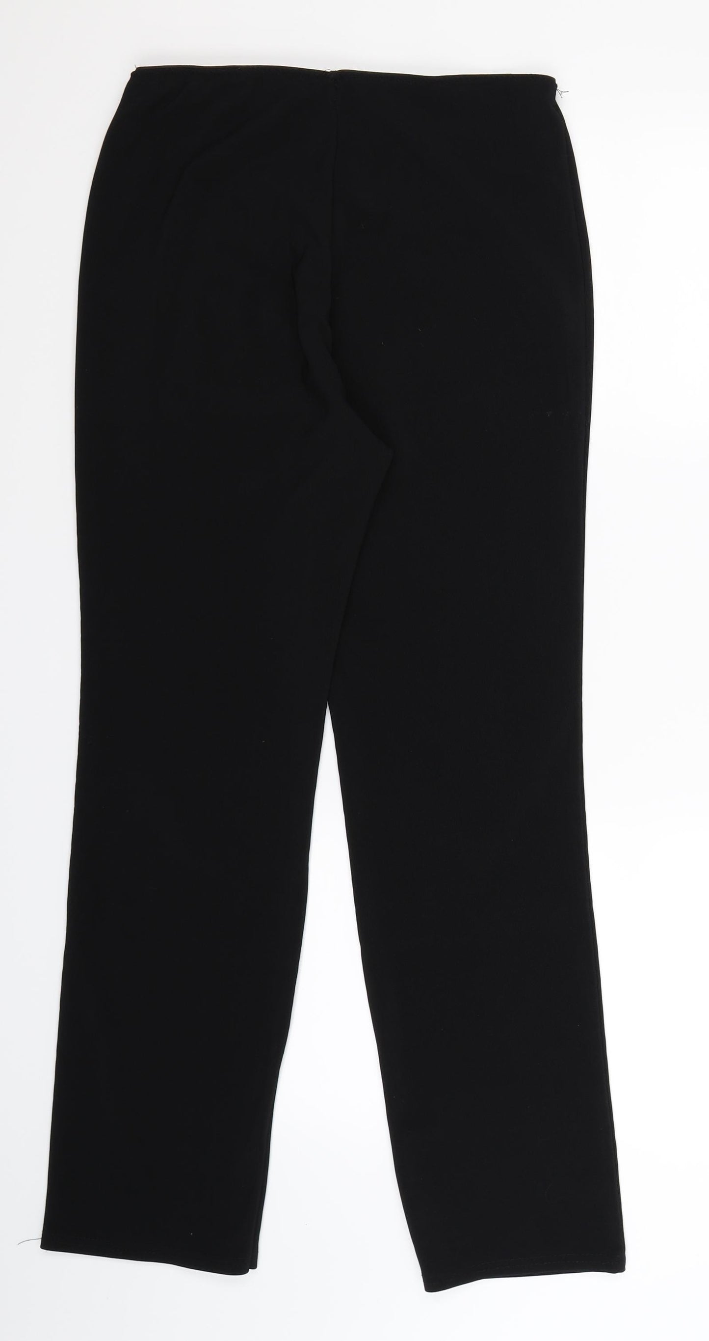 Ellie Louise Womens Black   Trousers  Size 14 L28 in