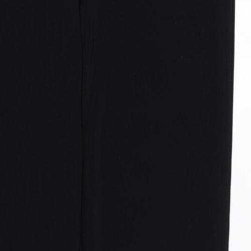 Ellie Louise Womens Black   Trousers  Size 14 L28 in