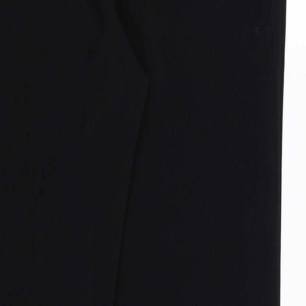 Ellie Louise Womens Black   Trousers  Size 14 L28 in
