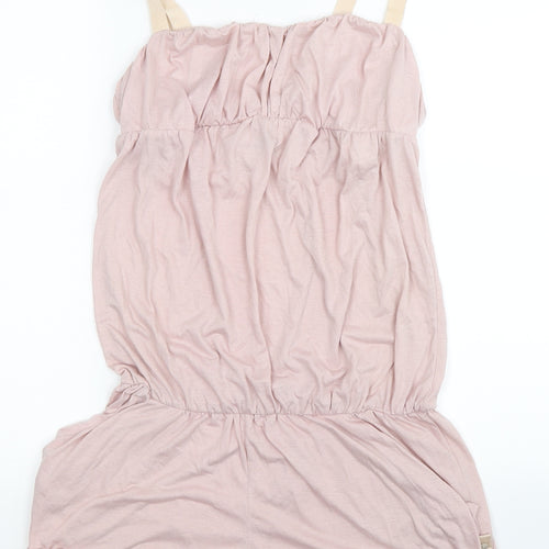 United Colors of Benetton Womens Pink   Playsuit One-Piece Size S