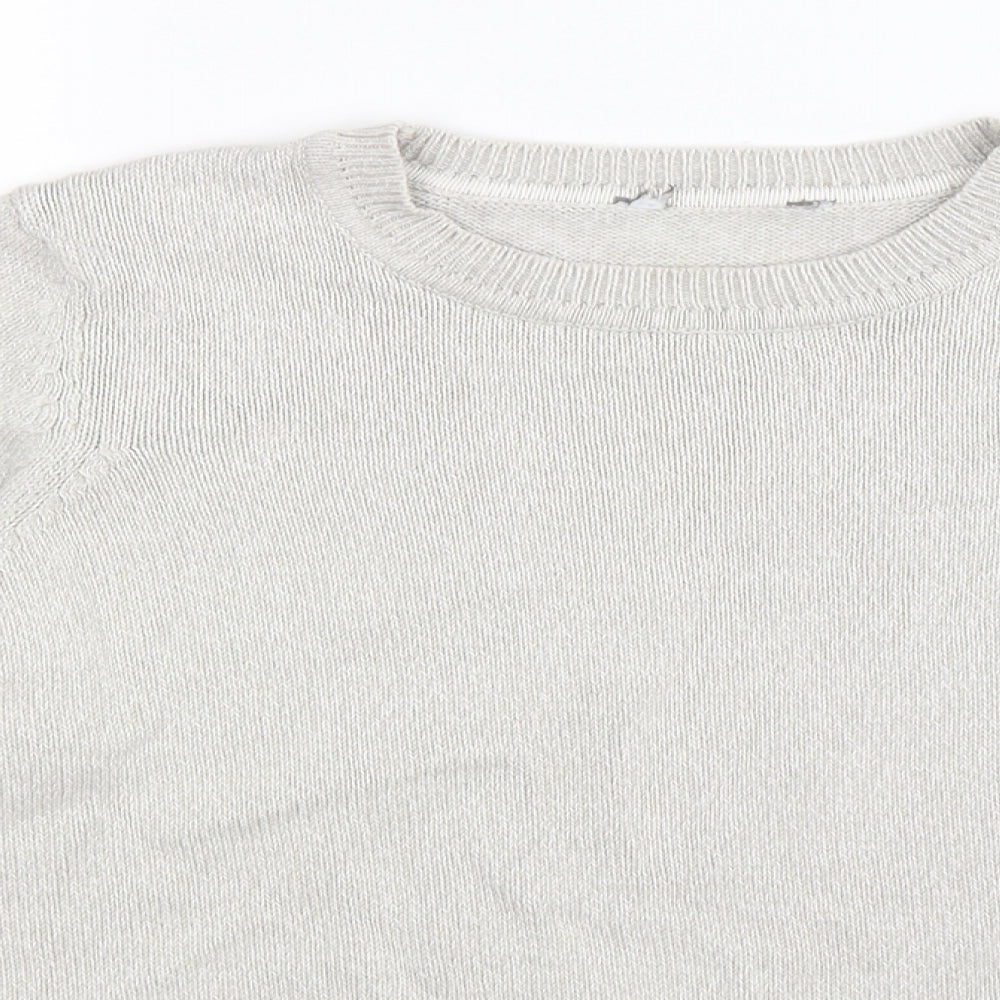 BHS Womens Beige  Knit Pullover Jumper Size 16