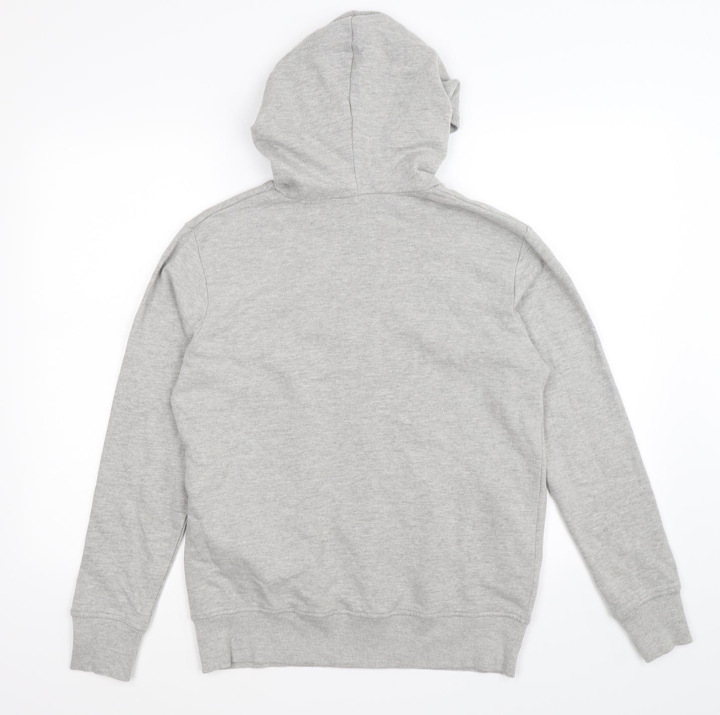 Preworn Womens Grey  Jersey Pullover Hoodie Size L  - rappers delight lyrics