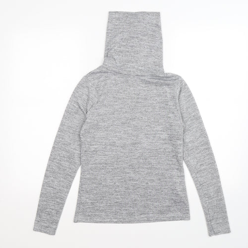 New Look Womens Grey  Knit Pullover Jumper Size 8