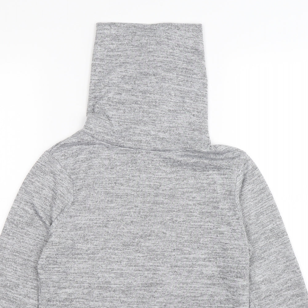 New Look Womens Grey  Knit Pullover Jumper Size 8