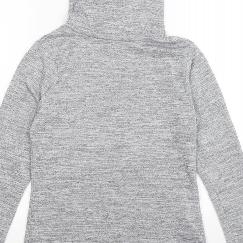 New Look Womens Grey  Knit Pullover Jumper Size 8